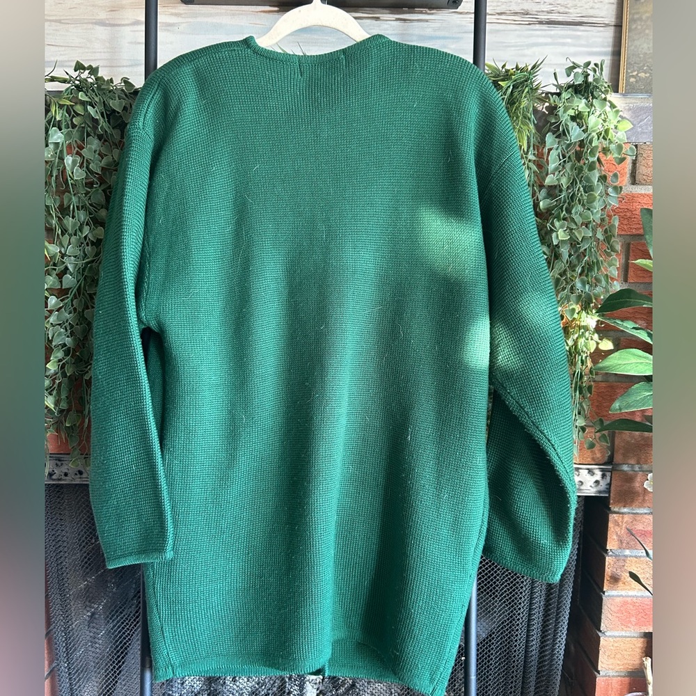 Vintage forest green sweater - Picture 5 of 5